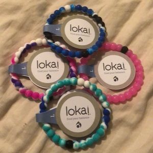 Set of 4 Lokai bracelets